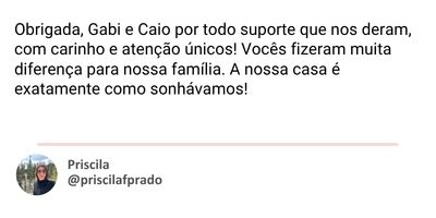 Depoimento Priscila
