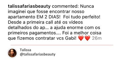 Depoimento Talissa
