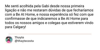 Depoimento Thayte